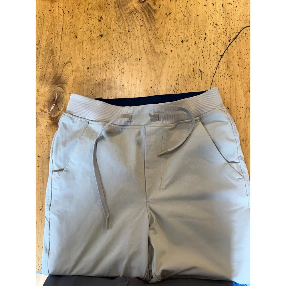 Birddogs Boomstick Size M Mens Tan Lined Active Jogger Pants Athletic Gym